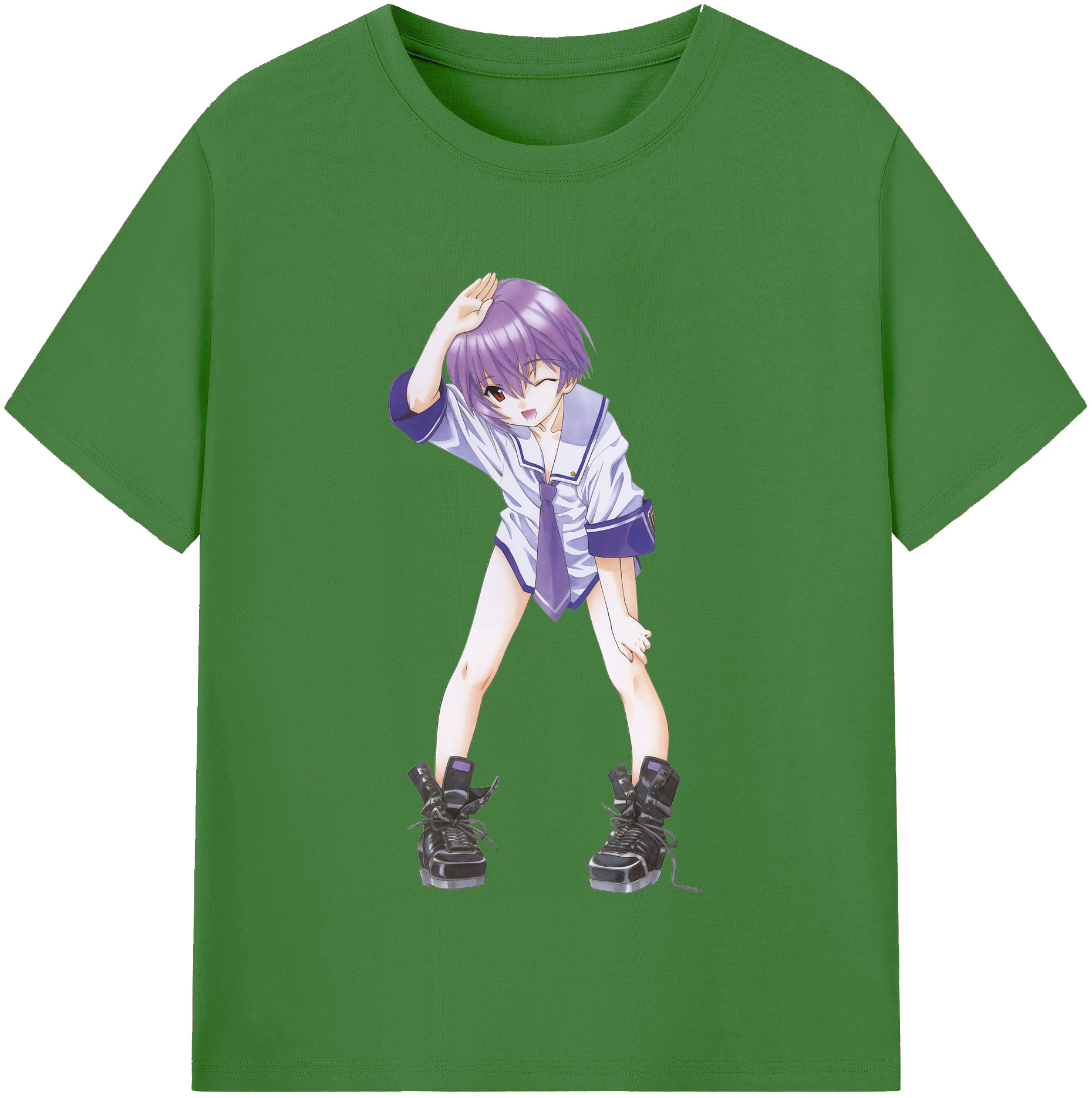 （画像用） EVA 新世紀エヴァンゲリオン レディースカジュアルプリントTシャツ（綿100％）